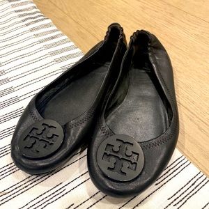 🔥FLASH SALE🔥Black Tory Burch Minnie Ballet Flat